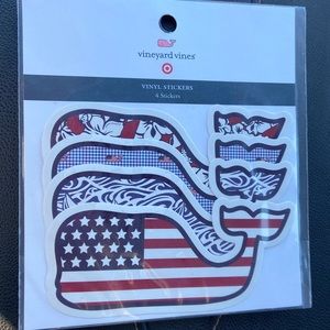Vineyard Vines by Target 4 Large Vinyl Sticker Decals New USA Americana